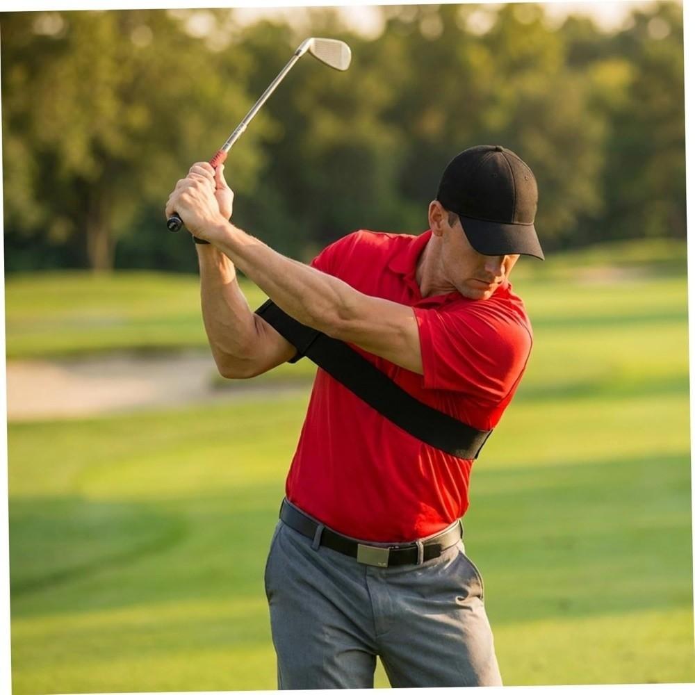 Swing Improvement Golf Training Aid Elastic Golf Swing Armband  Golf Training Tool