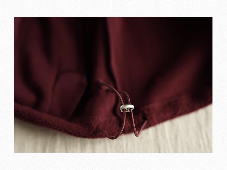 Women's Oversized Fleece Hoodie - Autumn/Winter, Relaxed Fit with Musical Note Design