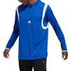 adidas T Shirts Men's Blue Hooded Moderate Straight Fit HF6649