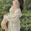 Chiffon Sun Protection Cardigan with Camisole - Long Sleeve Fairy Shawl