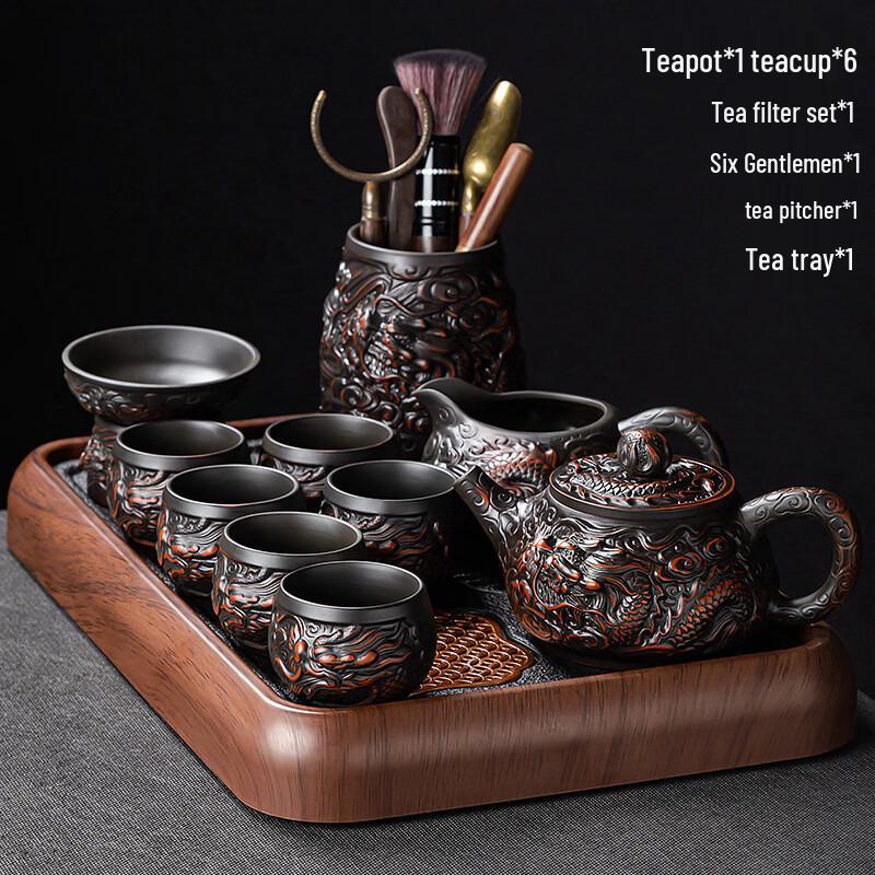 Purple Clay Kung Fu Tea Set