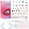 Dental Diamond Tooth Decoration, Tooth Diamond Tool Diy Set, Tooth Sticker, Diamond Love Horse Eye Decoration