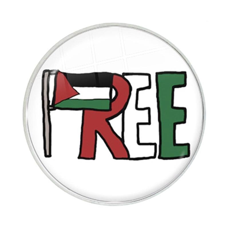 Bunter PLE Flaggen-Anstecker Stilvolle Nationalflaggen-Anstecknadel Tragbare Hemd-Reversnadel Modische Brosche Accessoire für Männer Frauen