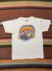 Vintage 1972 Grateful Dead Stanley Mouse Rainbow Foot Band Tee Reprint Shirt