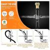 3PCS Kitchen Sink Clogged Drain Airbag Drain Cleaning Bladders Quickly Unclog Clogged Drains Shower Drain Pipe Cleaning Airbag
