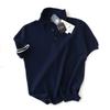 Pure Cotton Polo Shirt Short-Sleeved Men's Summer Shirt Slim Fit Lapel T-Shirt Export Casual All-Cotton Collared T-Shirt