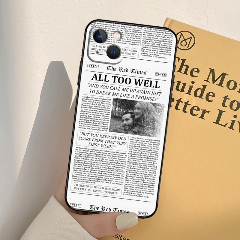 

Getaway Car Newspaper Phone Case For iPhone 11 12 13 14 15 Pro Max XS XR X 7 8 Plus 12 13 Mini SE 2020 Cover Shell iPhone 12