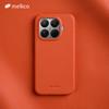 Melkco 100% Echtes Leder Case für Xiaomi 15T Pro Luxuriöses Rindsleder Cover Business Litschi-Muster Handy Schutzhüllen