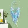 Moon Star Feathered Tassels Dreamcatchers Glowing In Dark Hanging Decors for Religious Celebration and Romantics Setting