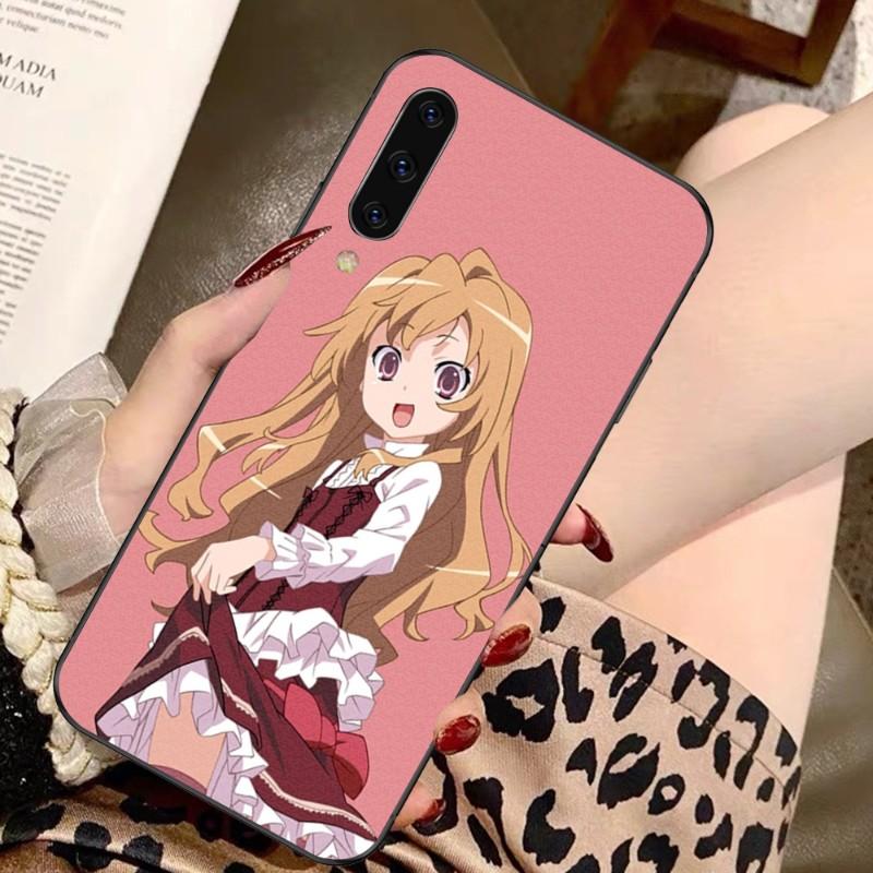 Dragon And Tiger Phone Case For Samsung A91 A81 A73 A72 A71 A30S A20 A12 A13 A52 A53 4G 5G Soft Black Phone Cover