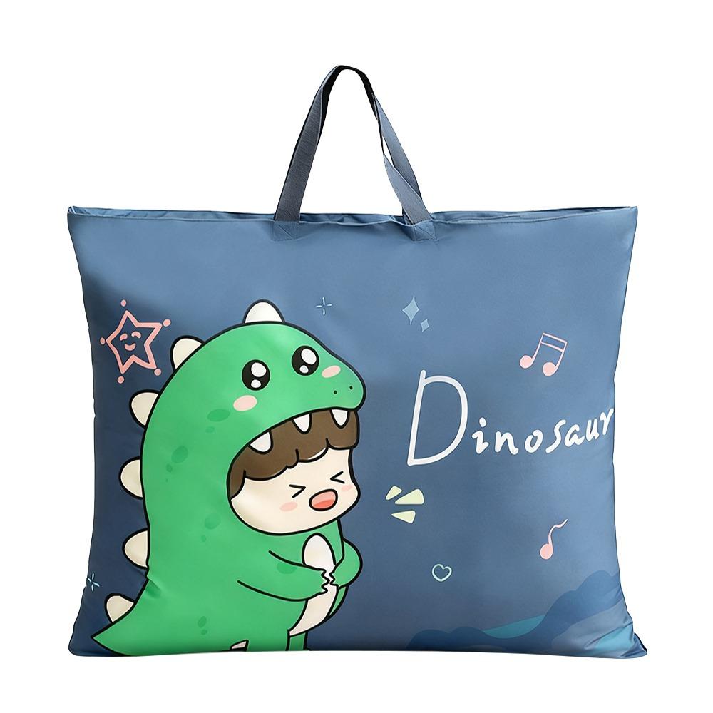 Cartoon Print Kindergarten Quilt Storage Bag Oxford Cloth Lightweight Clothes Packing Bag Foldable Multi-Purpose