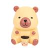USB Rechargeable Capybara Soft Light Silicone Lamp LED Silicone Guinea Pig Night Light Room Lights