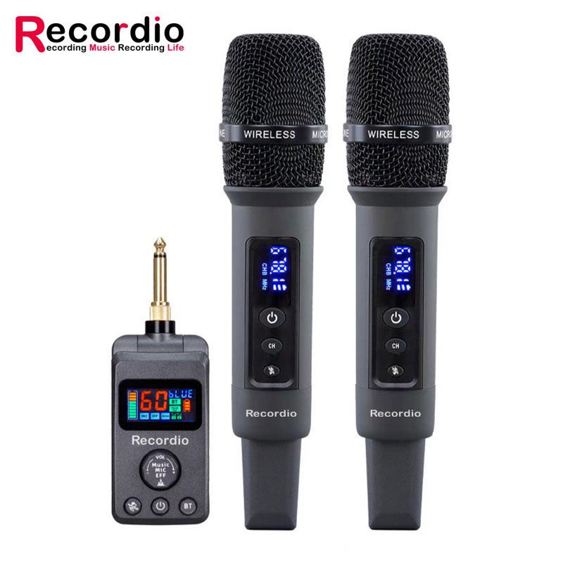 

7Recordio M50 Portable Bluetooth DSP Reverb Microphone for Home Singing