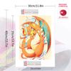Pokémon Pattern  3pcs 100% Round Full Drill 5D DIY Diamond Painting Embroidery Cross Stitch Rhinestone Décor