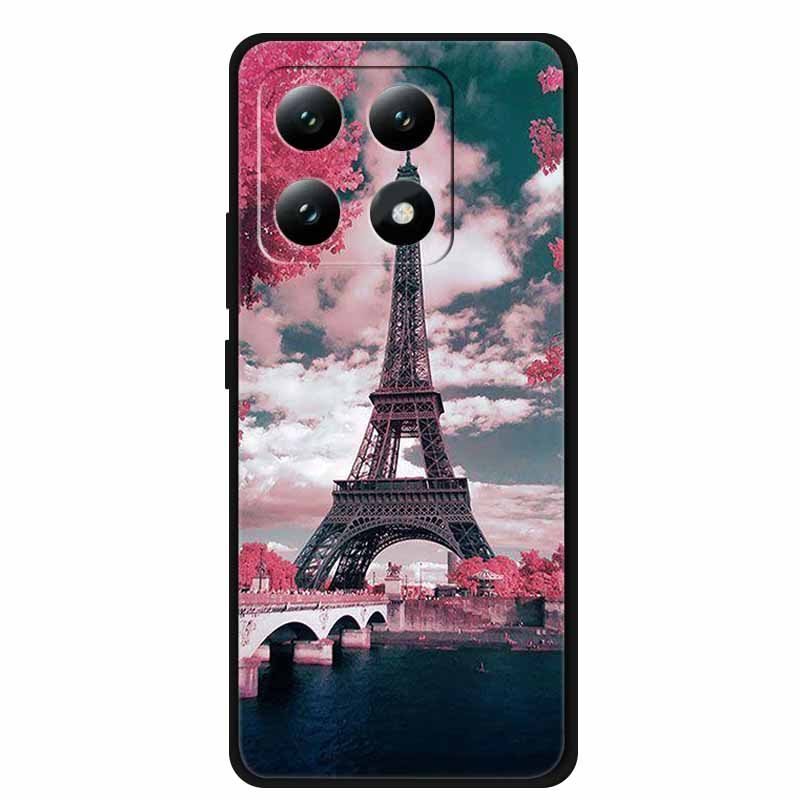 For Xiaomi 14T Pro 5G Case Cartoon Silicone TPU Soft Cases for Xiaomi 14T 5G Protector Covers Mi 14T 6.67'' Bumper Shells Capa14