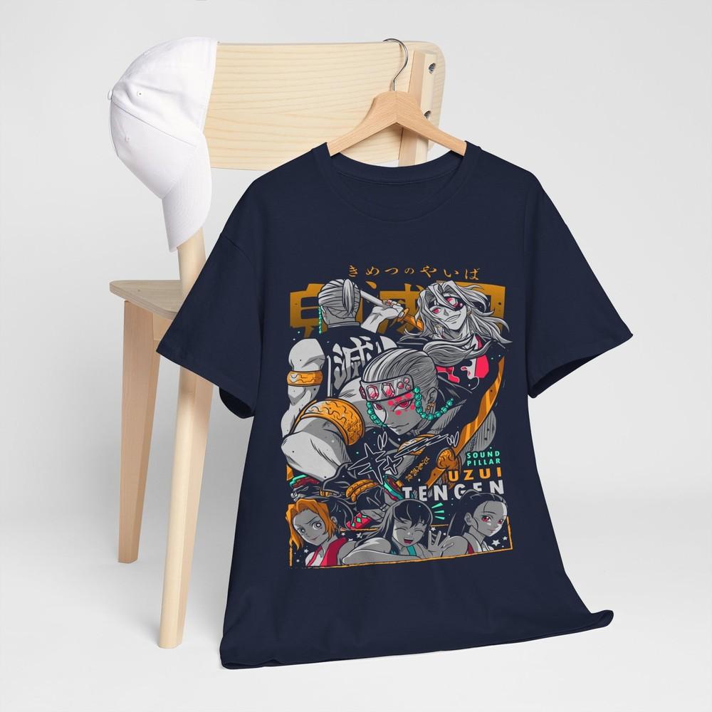 Uzui Tengen Tshirt Demon Slayer Kimetsu No Yaiba Anime Sweater Soft Tee M