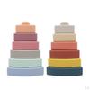 Nesting Triangle Toy Soft Stacker 6 Pcs Building