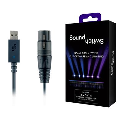 SoundSwitch Compact USB DMX Interface SoundSwitch Software Micro DMX Interface –