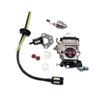 15mm Carburetor Kit for Engine 40-5 44-5 For Brushcutter 4c 49cc 52cc Strimmer Cutter Chaaw Carb Accessories
