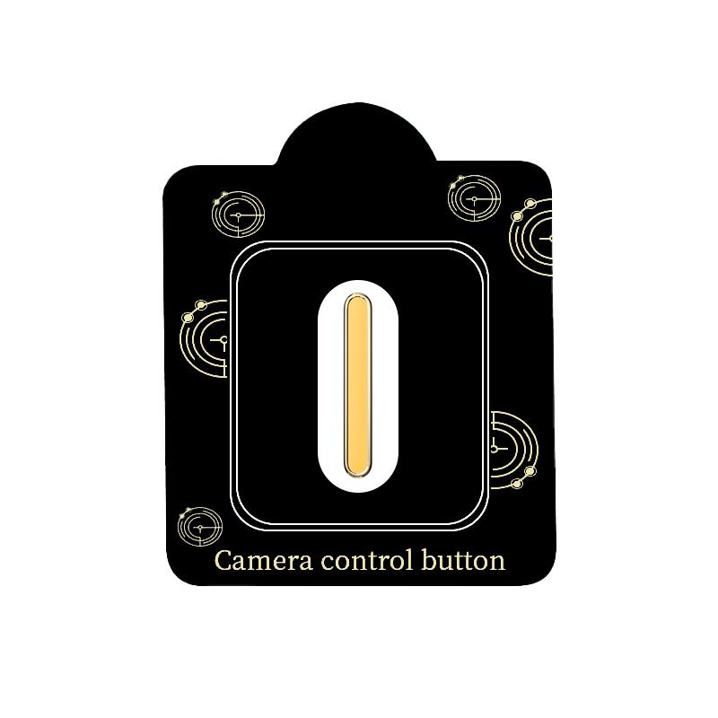 RURIHAI Metal Camera Control Button Sticker for iPhone 16 Pro Max/16 Pro/16 Plus/16 Camera Button Cover
