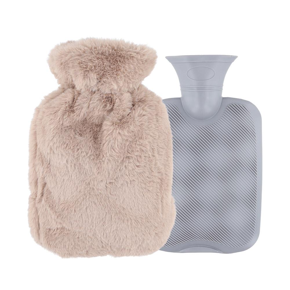 

1 L Hot Water Bottle with Soft Cover Water Heating Pad Pain Relief Heating Pad for Kids Men Women for Hot Compress Heat Therapy