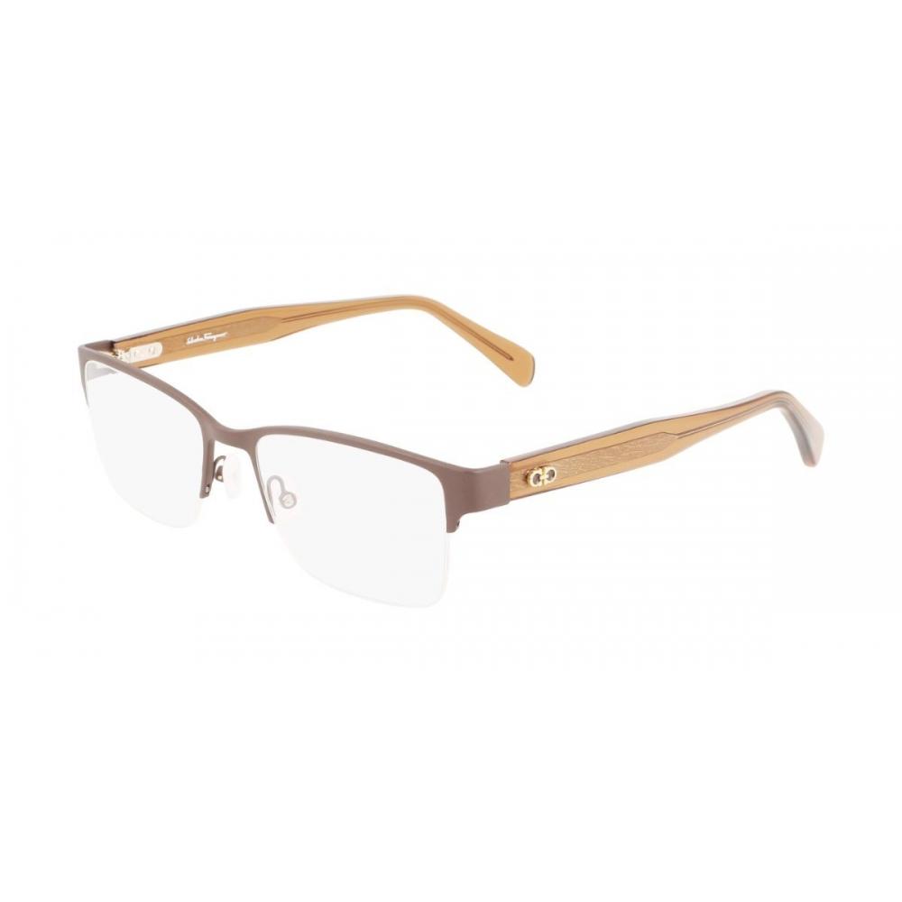 

Salvatore Ferragamo Sf 2222 202 Men Eyeglasses Matte Brown/54-19-150