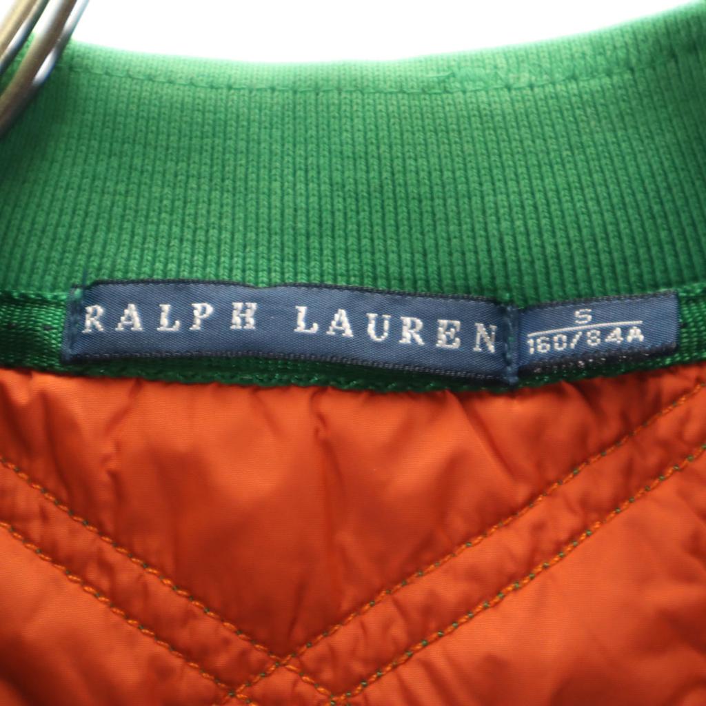 Ralph Lauren Polo tričko s krátkým rukávem s velkou výšivkou poníka, vintage úpravou, dámské, použité