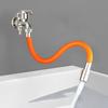 Faucet Extension Extender Kitchen Sink Bathroom Adjustable Free Bending Splashproof 360 Degree Extension Tube Water Tap Adapter