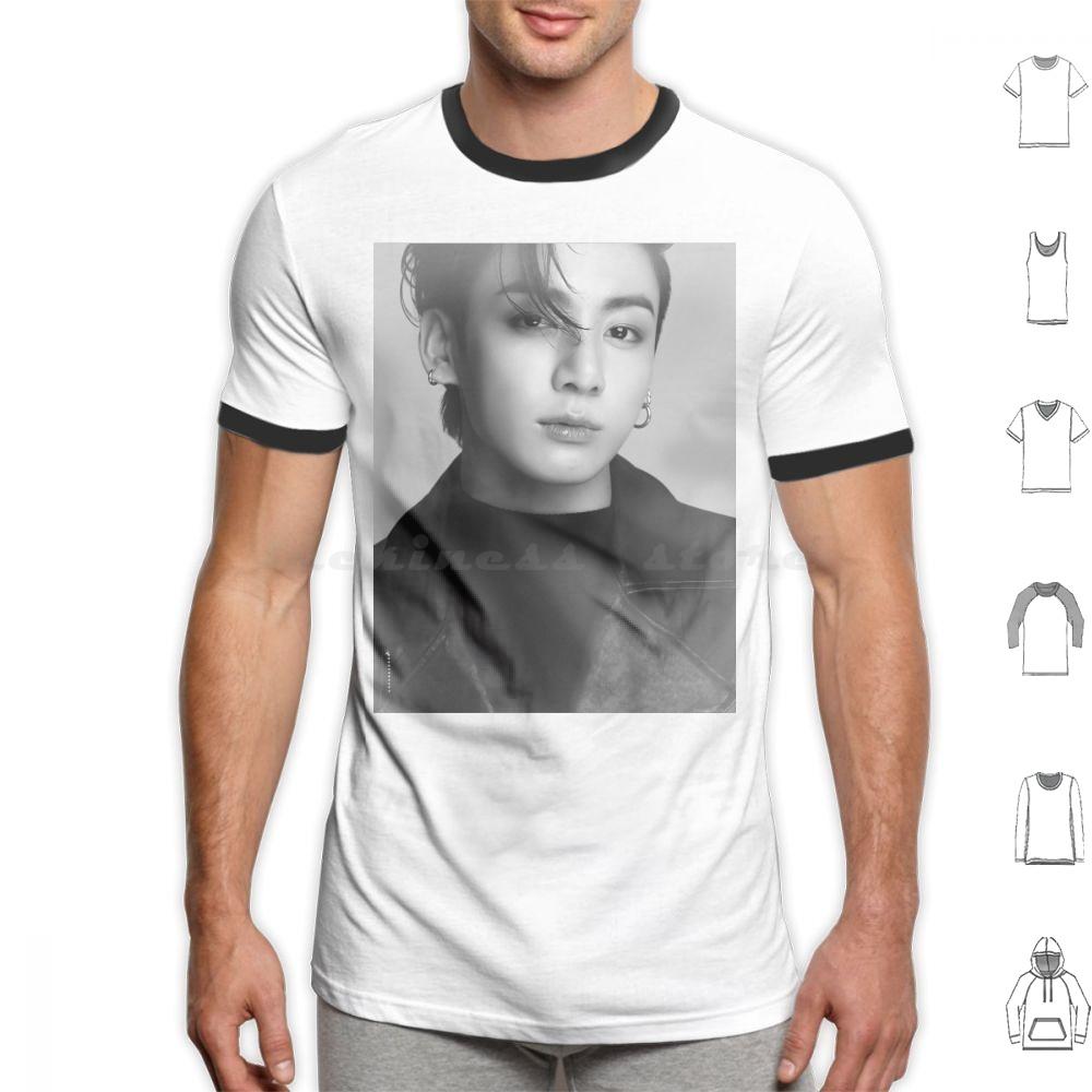 Jungkook T-Shirt Große Größe 100% Baumwolle Jungkook Suga Ästhetik Suga Namjoon Rm V Taehyung V Joonie Hobi Hoseok Jimin Jin