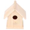 Holz Vogelhaus Innovatives Hängendes Vogelnester Käfig Outdoor Gartendekor Ornament
