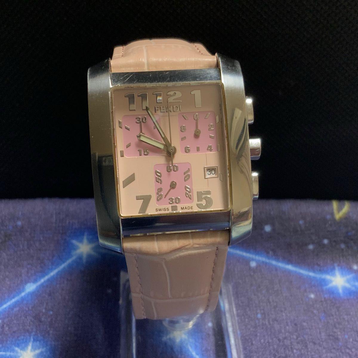 Used Fendi orologi I watch 7500G -143 chronograph used item