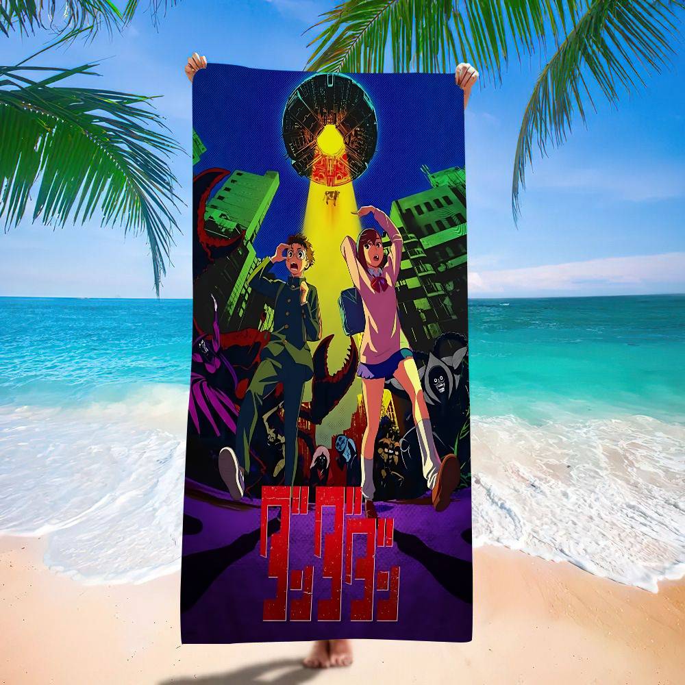 Classic Anime D-DandadanS Microfiber Blanket Quick Drying Beach Towels Oversized Printing Super Absorbent Pool Towel Blanket