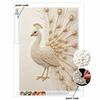 DIY Pearl Diamond Art Painting Kits for Adults & Beginners, Elegant Peacock Sparkling Painting Craft Home Wall Decor Handmade Gift