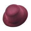 Womens Felt Fascinator Hat DIY Round Solid Color Small Plush Hat Hair Decor Wedding Bridal Cocktail Headwear Fasciantor Base