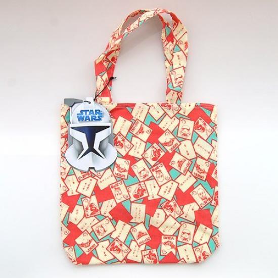 

STAR WARS Tote Bag Using Printed Tenugui Fabric SW-Bag-01