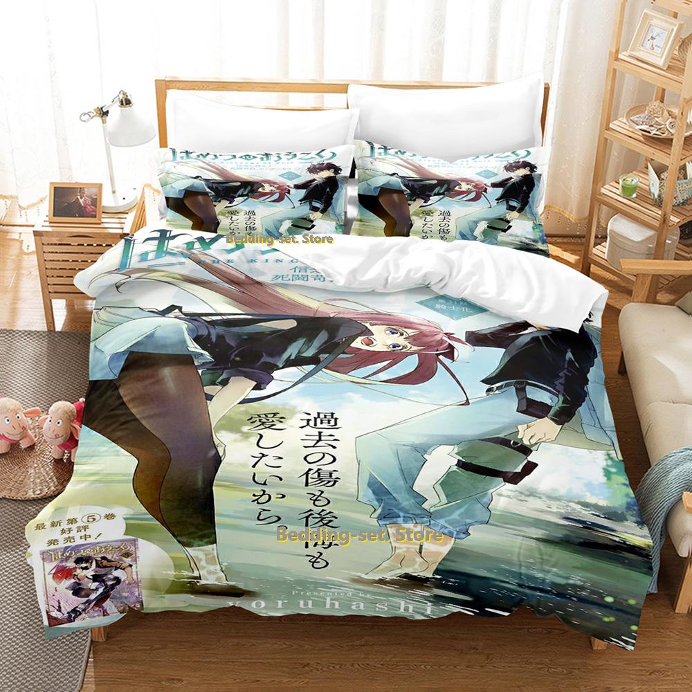The Kingdoms of Ruin Beding Set Carton Anime Thre-piece Set Adult People Kid Bedrom Thre-piece Suits 3D Kawai Colcha De Vera