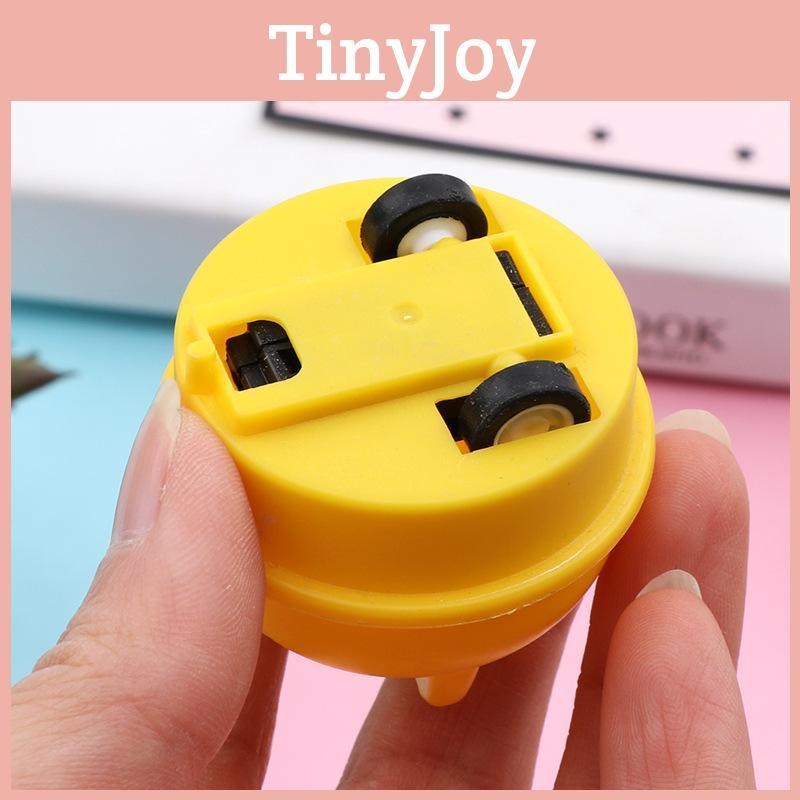 Childrens Cartoon Push Car Toy With Retro Pull Back Mechanism For Developmental Play