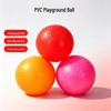 Eco-Friendly 8-inch Thickened PVC Playground Ball for Kids - Outdoor Sports Inflatable Toy