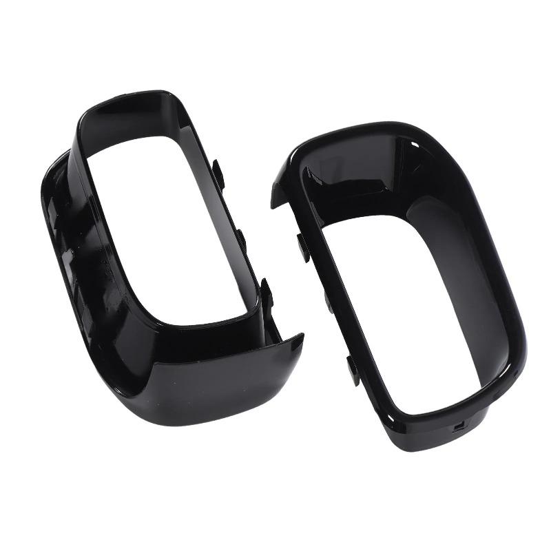 Front Bumper Fog Light Air Duct Intakes Vents Cover for BMW Mini Cooper F55 F56 F57 2014-2021 51117337811 51117337812 чёрный