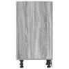 Vidaxl Szafka Dolna Szara Sonoma 20X44,5X81,5 Cm Drewno Klejone
