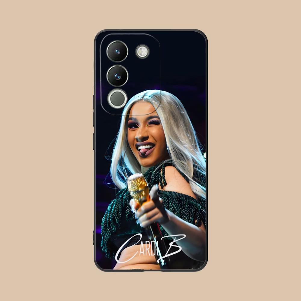 

Cardi B Matte TPU Mobile Phone Case for VIVO V60 V50 V40 V30 V29 V27 V25 V23 Pro Lite 5G Colorful Printing Cover vivo V23e