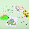 13Pcs 5 Mm Clear Plastic Pegboards Premium Material for Parent-Child Toys Small Interactive