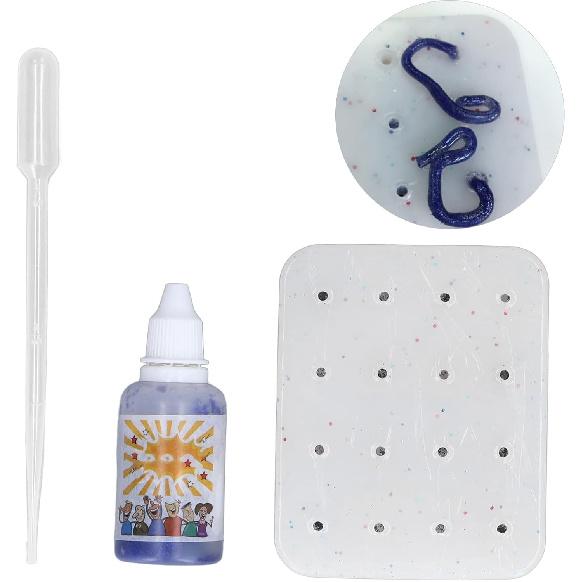 Pimple Popping Toy 16 Pimples Funny Stress Relive Squeeze Acne Decompression Toy White