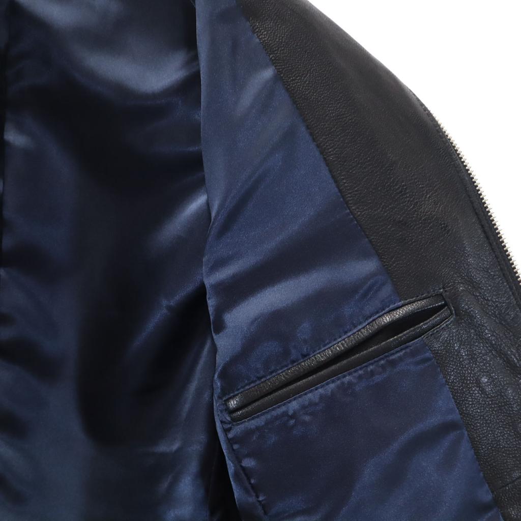 BEAUTY&YOUTH UNITED ARROWS Lederjacke S schwarz Herren Gebraucht