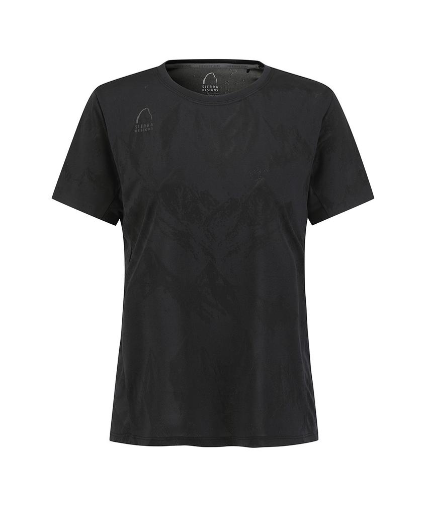 SIERRA DESIGNS W) Airpeak Short Sleeve Black