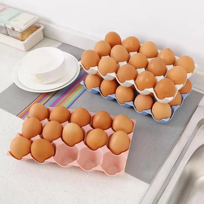 Egg Storage Rack Multi Layer Kitchen Organizer Easy Clean Egg Tray for Home Refrigerator Use