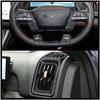 For BYD Shark 6 Pickup Right-Hand Drive Black Warrior Emblem Car Front Emblem Rear Badge Stickers Decoration Accessories