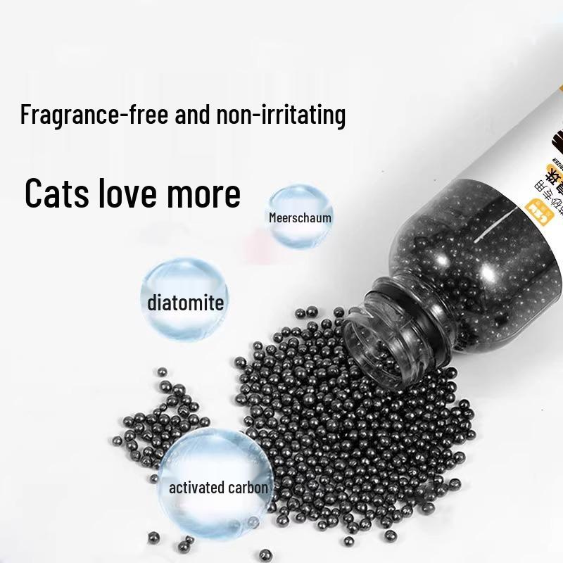 Cat Litter Odor Eliminating Beads with Activated Carbon