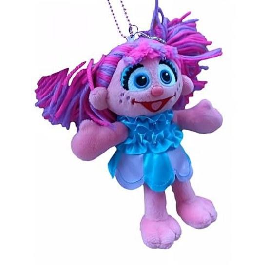 Universal Studios Japan USJ Exclusive Sesame Street Abby Plush Keychain Souvenir Goods Official