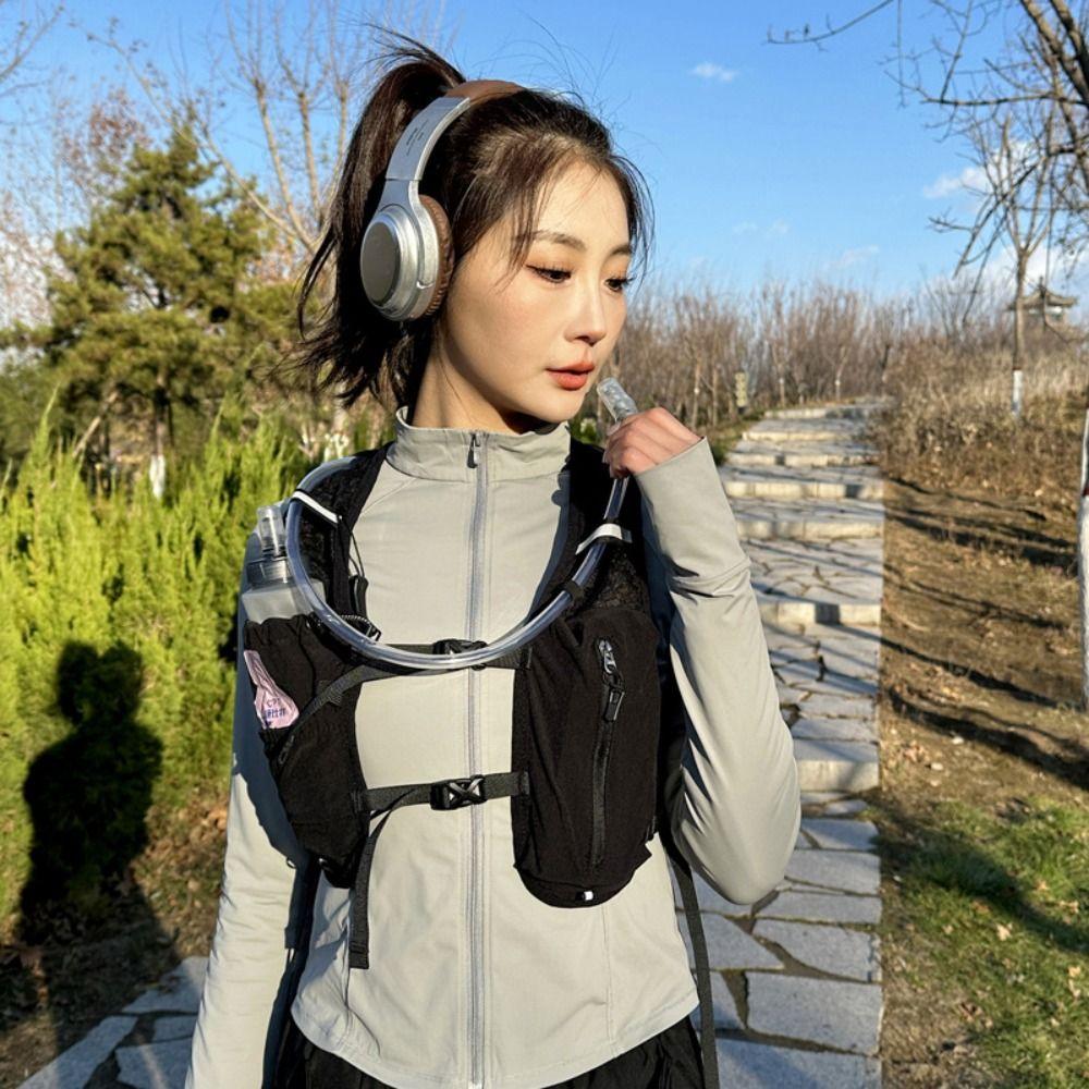 Vest Style Hydration Backpack Breathable Trail Running Backpack Reflective Running Bag  Hiking